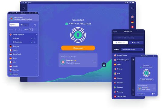“PrivadoVPN app for secure and private internet browsing”