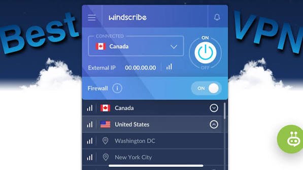 “Windscribe VPN app for secure online browsing”