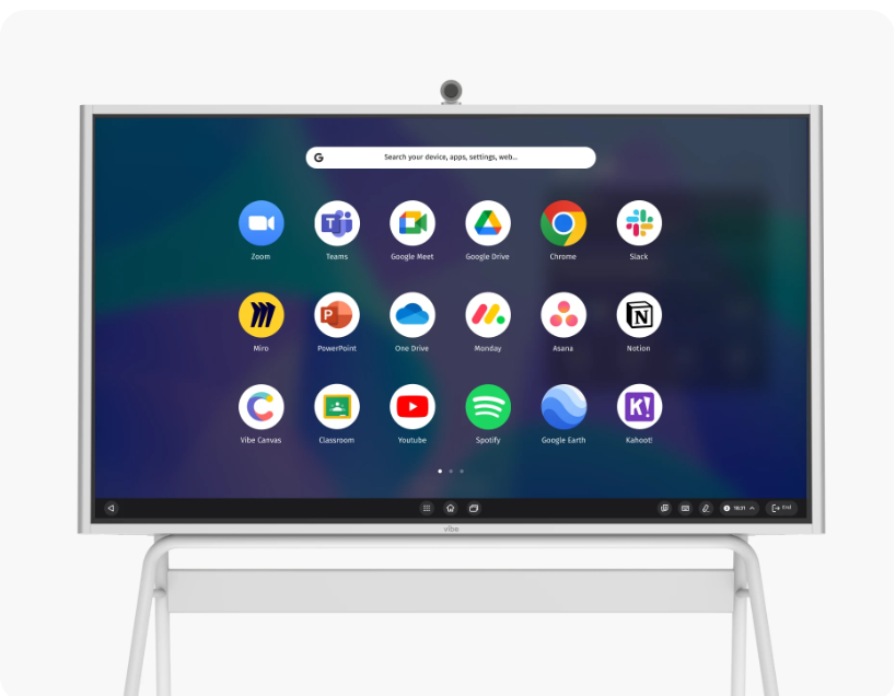 Smart Whiteboard with interactive touch screen for modern classroom and office use